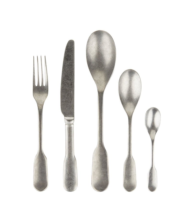 Charingworth rustic vintage 42-piece cutlery set - British product