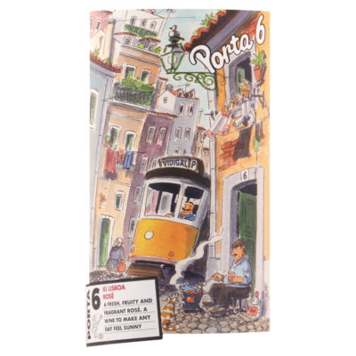 Porta 6 IG Lisboa Rosé wine 750ml, imported from the UK
