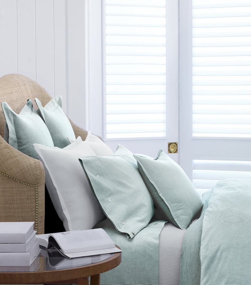 Ralph Lauren Home Oxford Evergreen Emporer Fitted Sheet (200cm x 200cm)