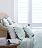 Ralph Lauren Home Oxford Evergreen Emporer Fitted Sheet (200cm x 200cm)