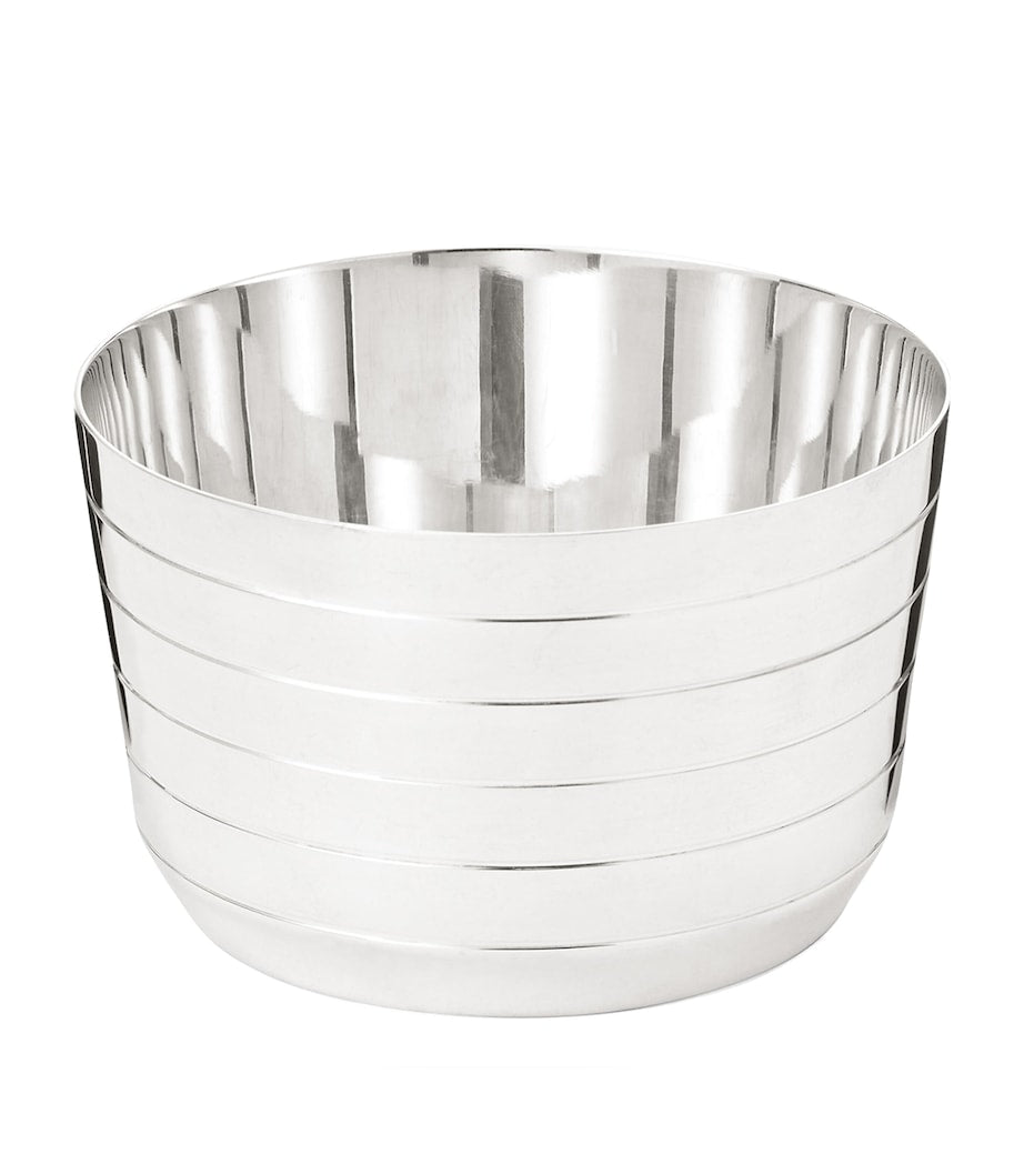 Ralph Lauren Home silver-plated Montgomery nut bowl 10cm, imported from the UK