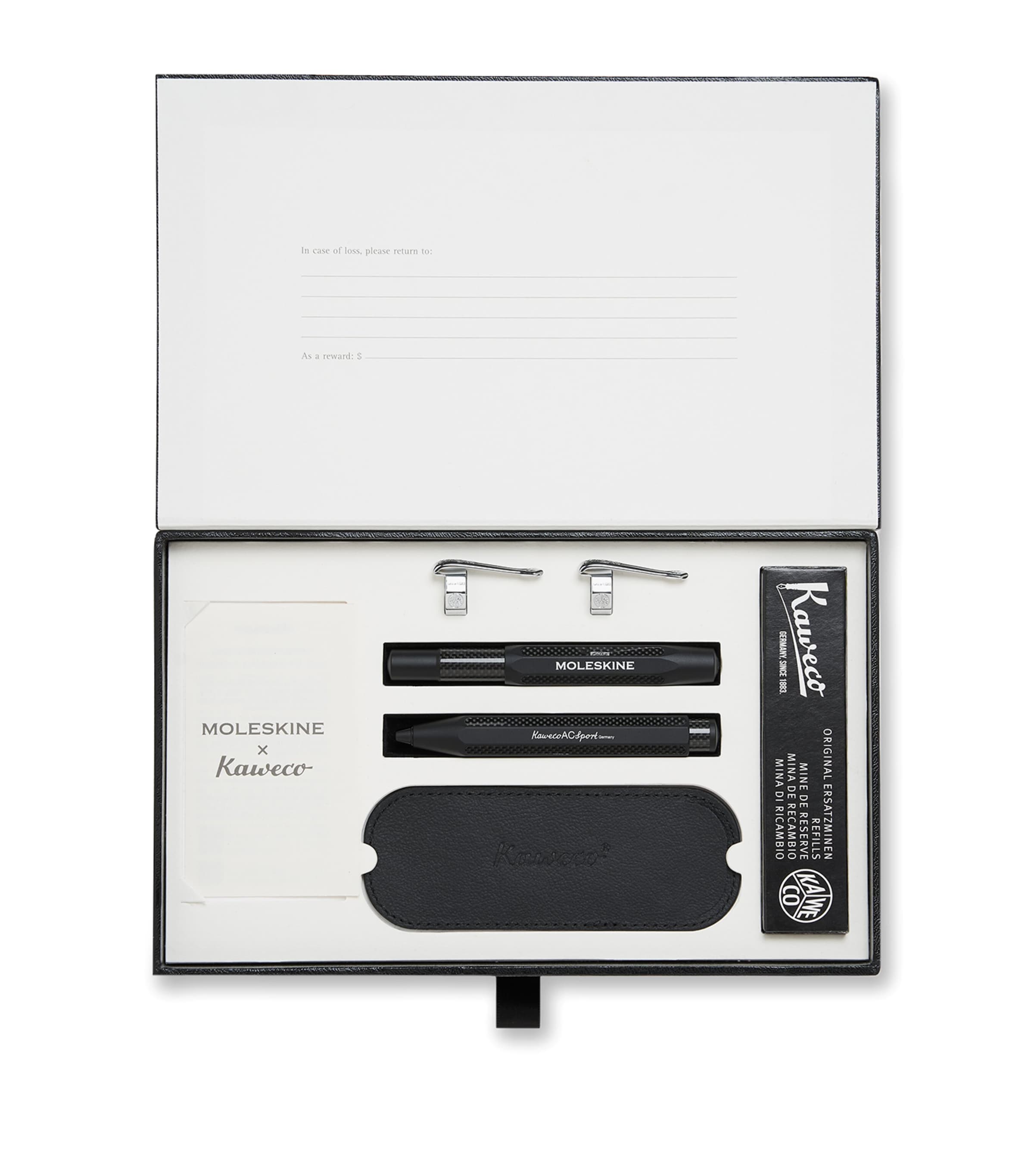 Moleskine Le Duo pen and notebook set, imported from the UK