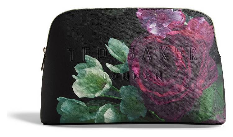 Ted Baker Floral Printed Black Washbag GOODS Argos