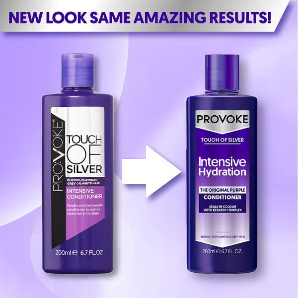 Provoke Purple Conditioner Intensive Hydration 200ml, imported from the UK