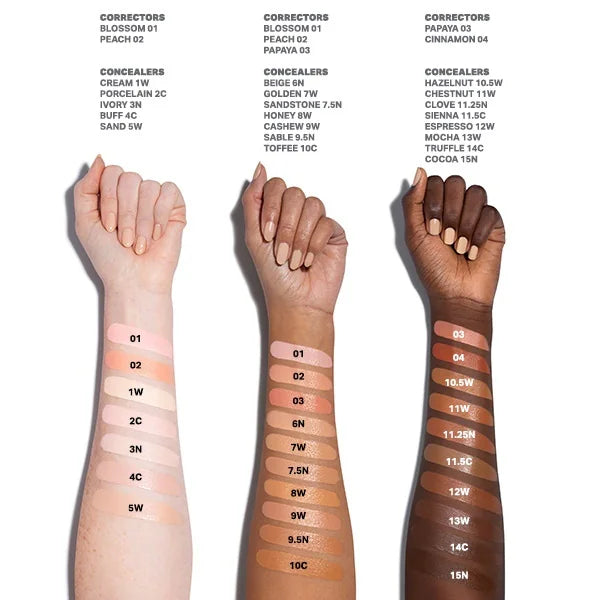 Morphe Correcting Concealer Peach 02, imported from the UK