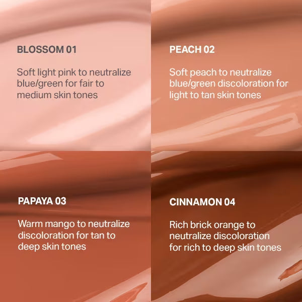 Morphe Correcting Concealer Peach 02, imported from the UK
