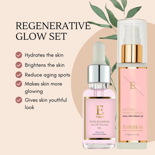 ErthSkin anti-wrinkle serum and oil set 90ml - British product