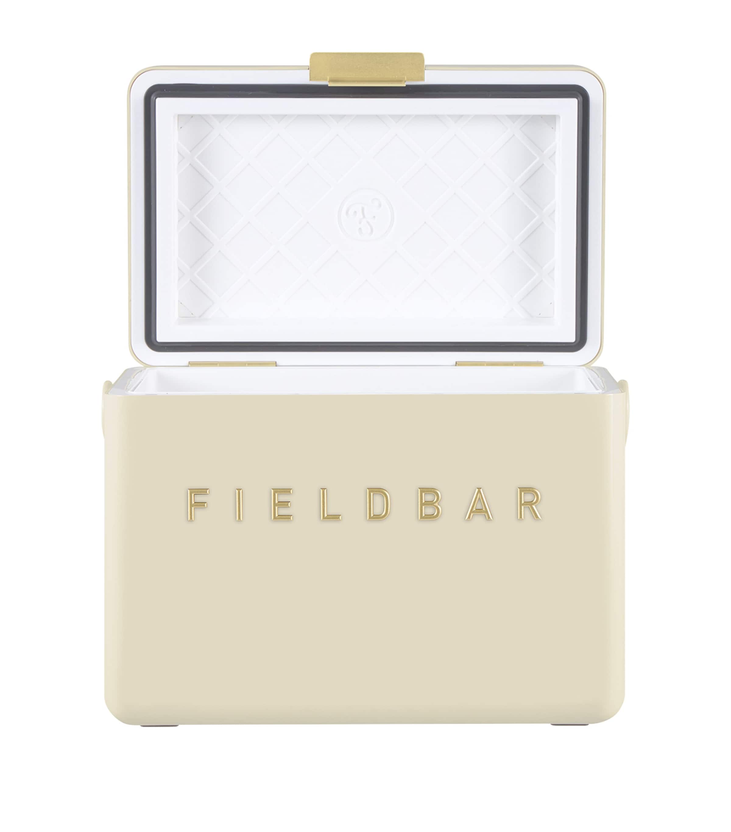 Fieldbar mini bar cooler box with leather sling 4L - British product
