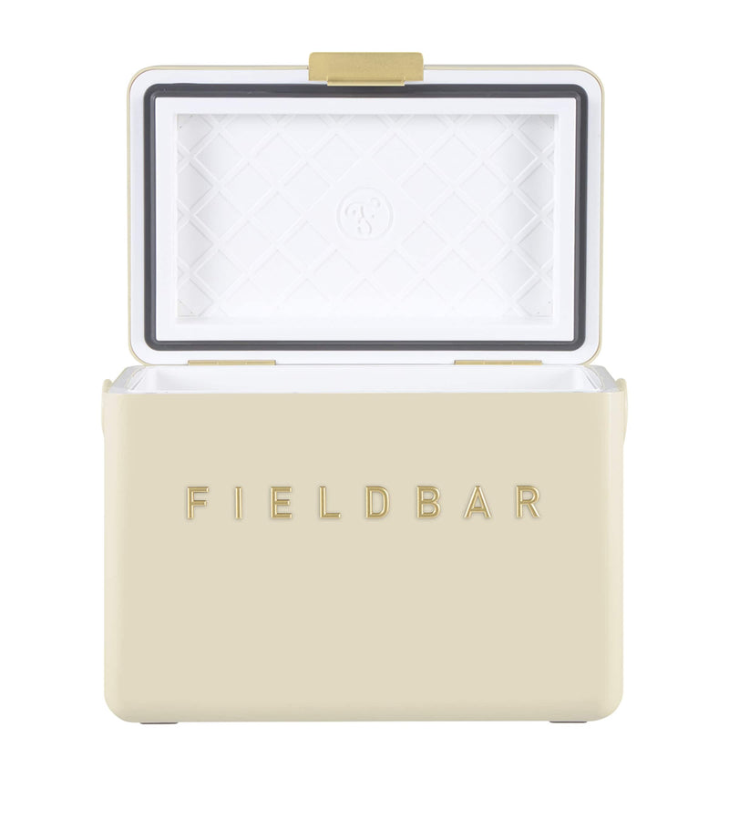 Fieldbar mini bar cooler box with leather sling 4L - British product