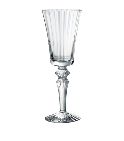 Høyt Krystall VannGlass med Diamantslipt Stilk, 340 ml