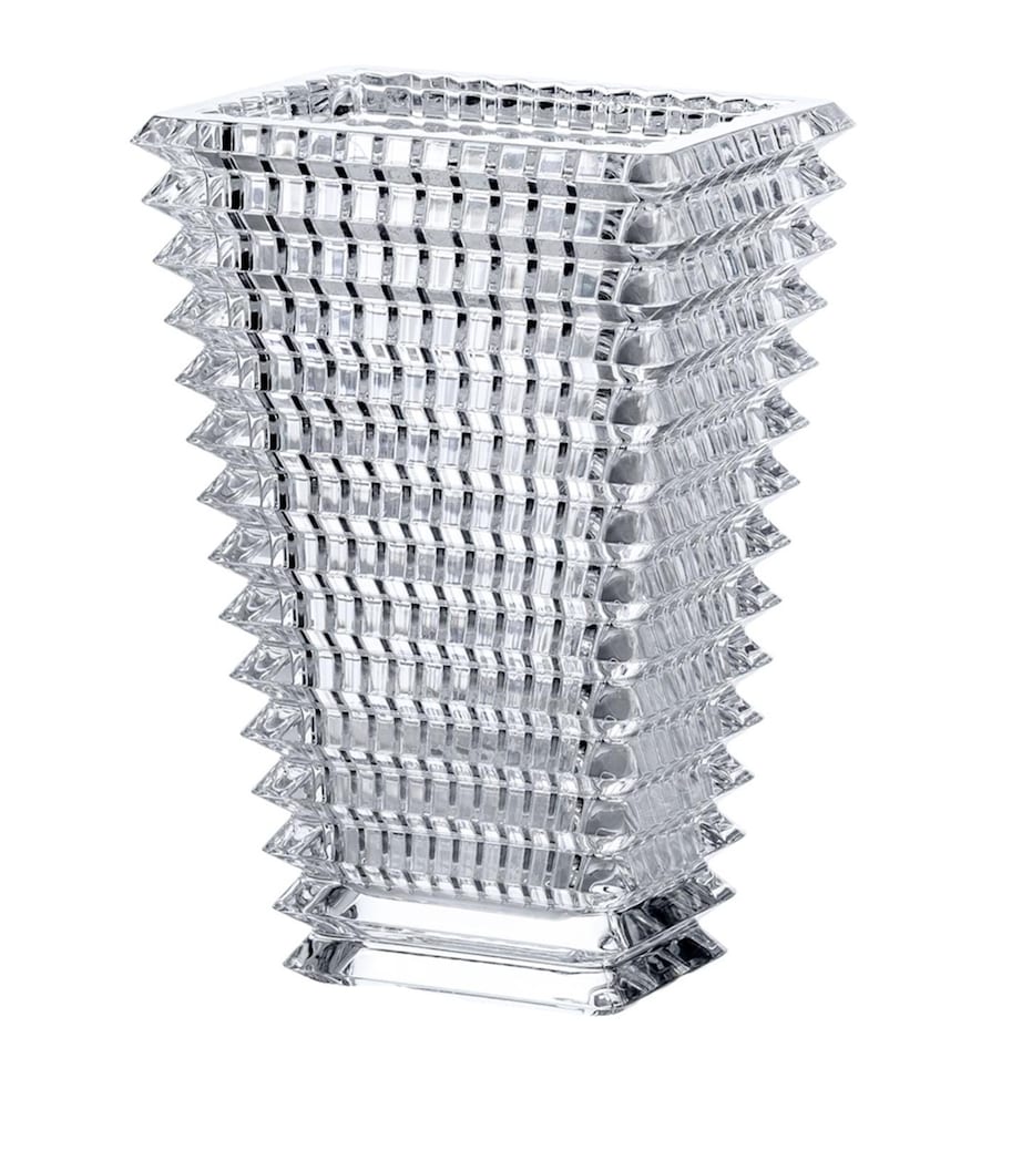 Baccarat Medium Eye Rectangular Vase 20 cm - British product