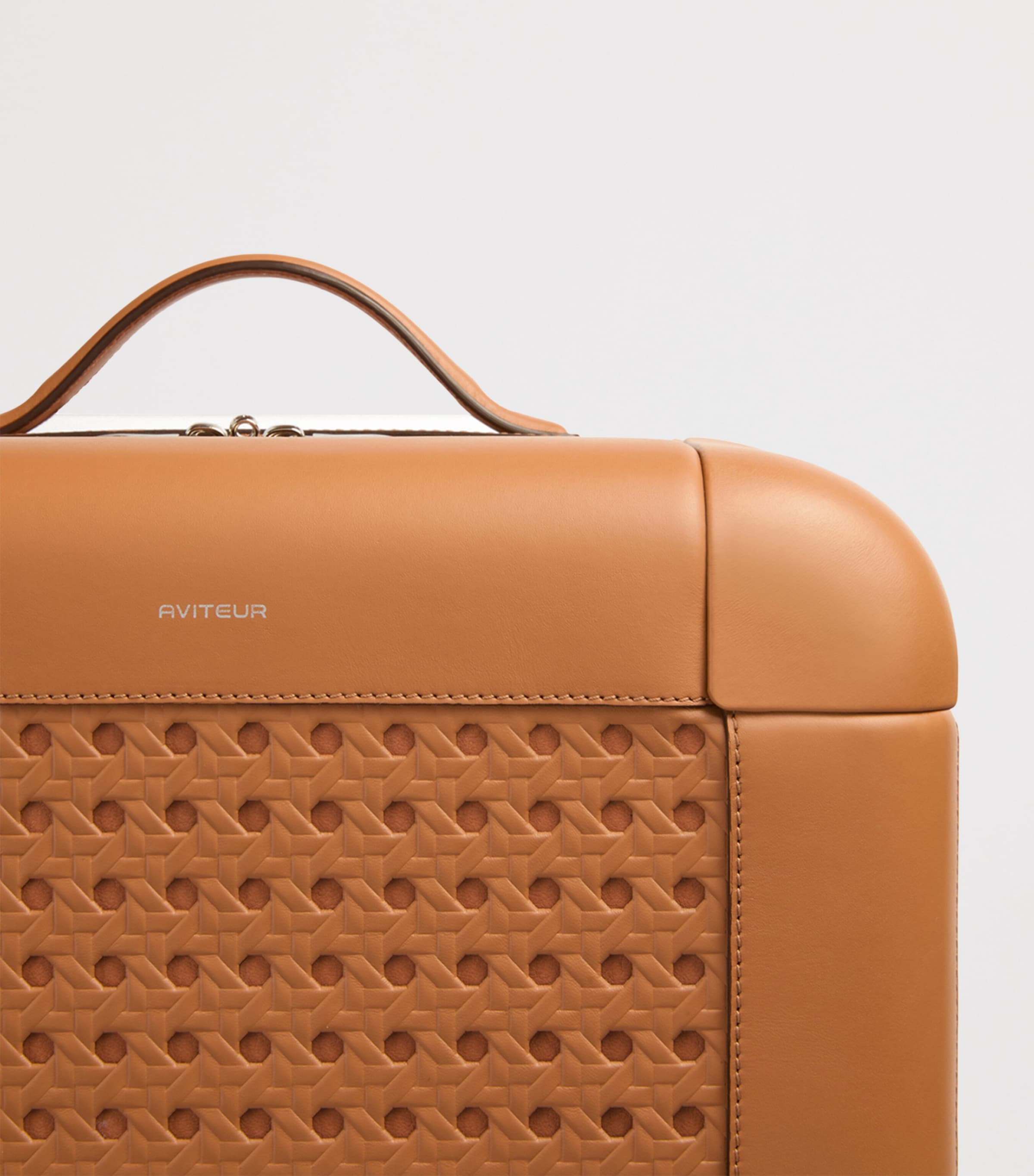 Aviteur Leather Carry-On Suitcase (55cm)
