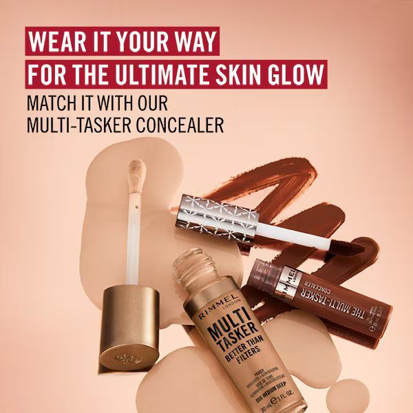 Rimmel Better Than Filters tinted moisturiser 30ml, imported from the UK
