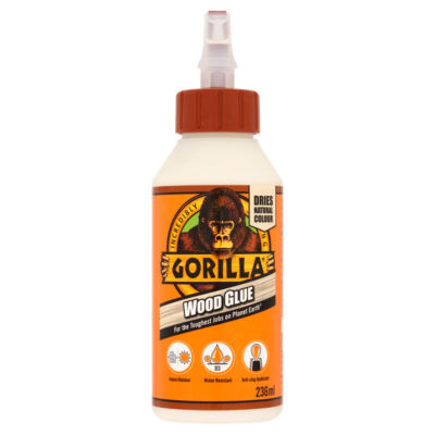Gorilla Wood Glue 236ml D3 Water Resistant Adhesive