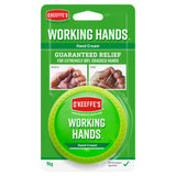 O'Keeffe's Working Hands hand cream 96g tub, imported from the UK