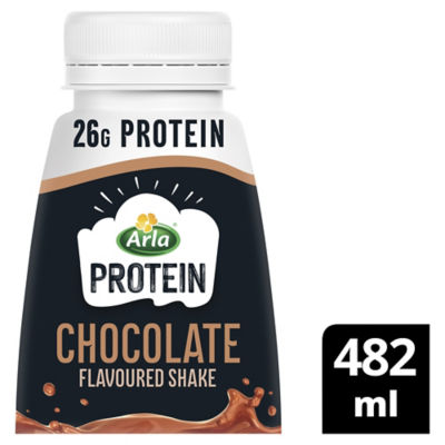 Arla protein milk shake chocolate 482ml - British product