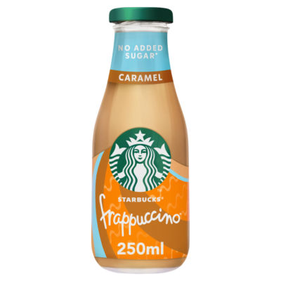 Starbucks Caramel No Added Sugar Iced Coffee 250ml (British brand)