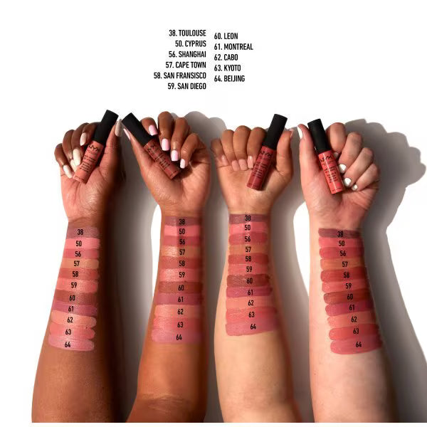 NYX Professional Soft Matte Lip Cream London imported from the UK