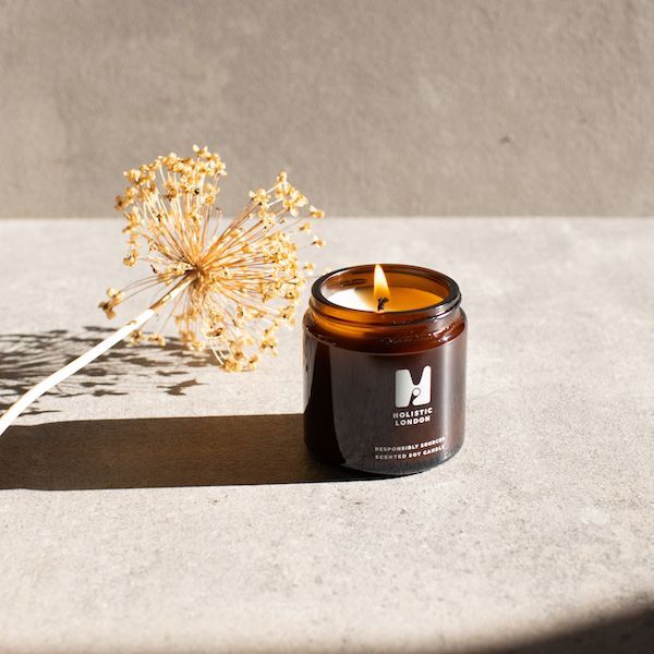 Holistic London Vetiver Berries Scented Candle 120ml, UK version