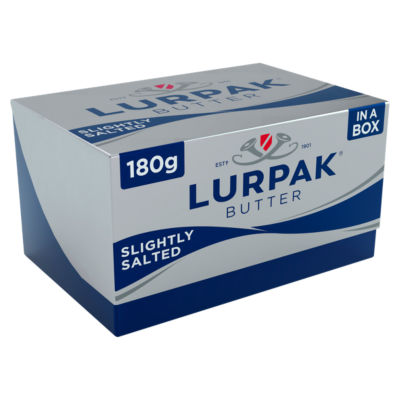 Lurpak Slightly Salted Butter Box 180g