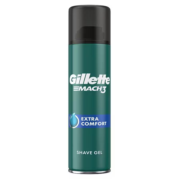 Gillette Mach3 Extra Comfort Shaving Gel 200ml, UK version