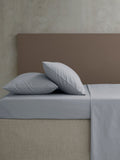 Catherine Lansfield grey percale flat sheet - British product