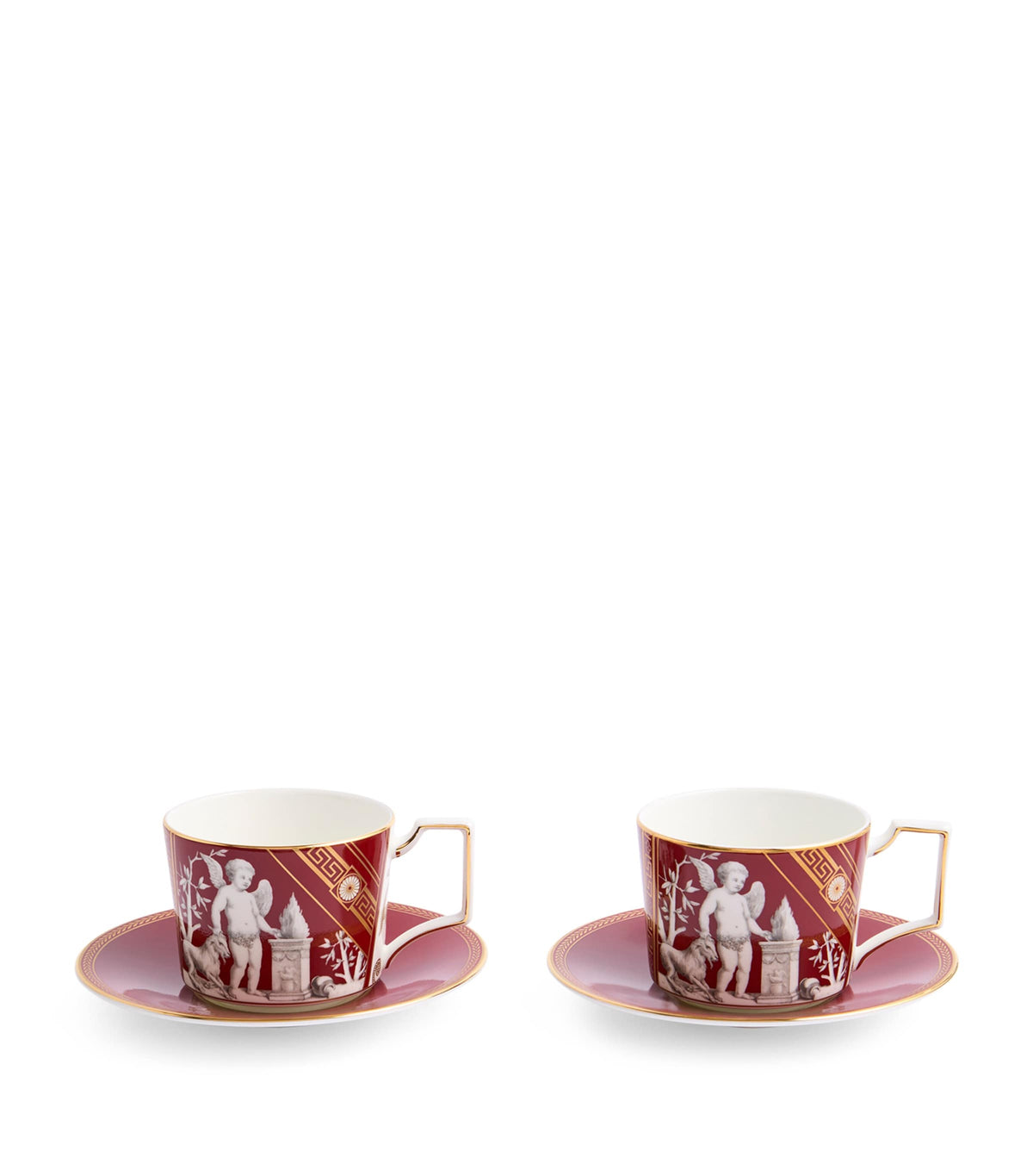 Wedgwood Renaissance teacup and saucer set (British brand)