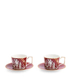 Wedgwood Renaissance teacup and saucer set (British brand)