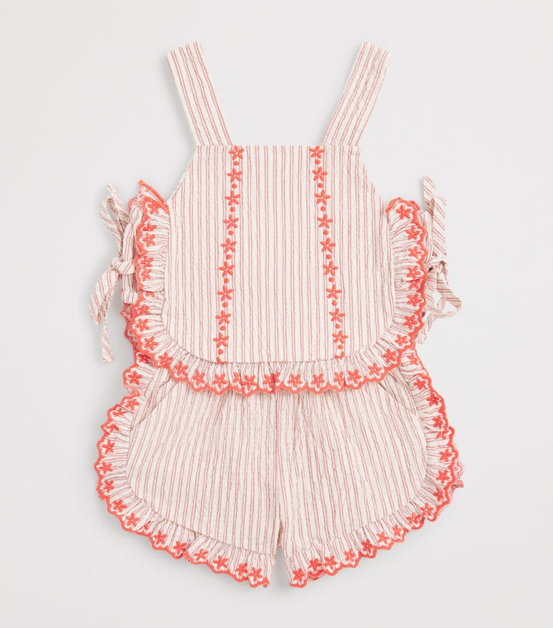 Gingersnaps Stretch-Cotton Juria Top and Shorts Set (6-36 Months)
