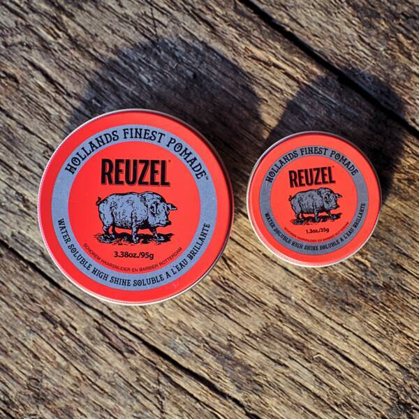 Reuzel Road Trip Red Pomade 95g + 35g, imported from the UK