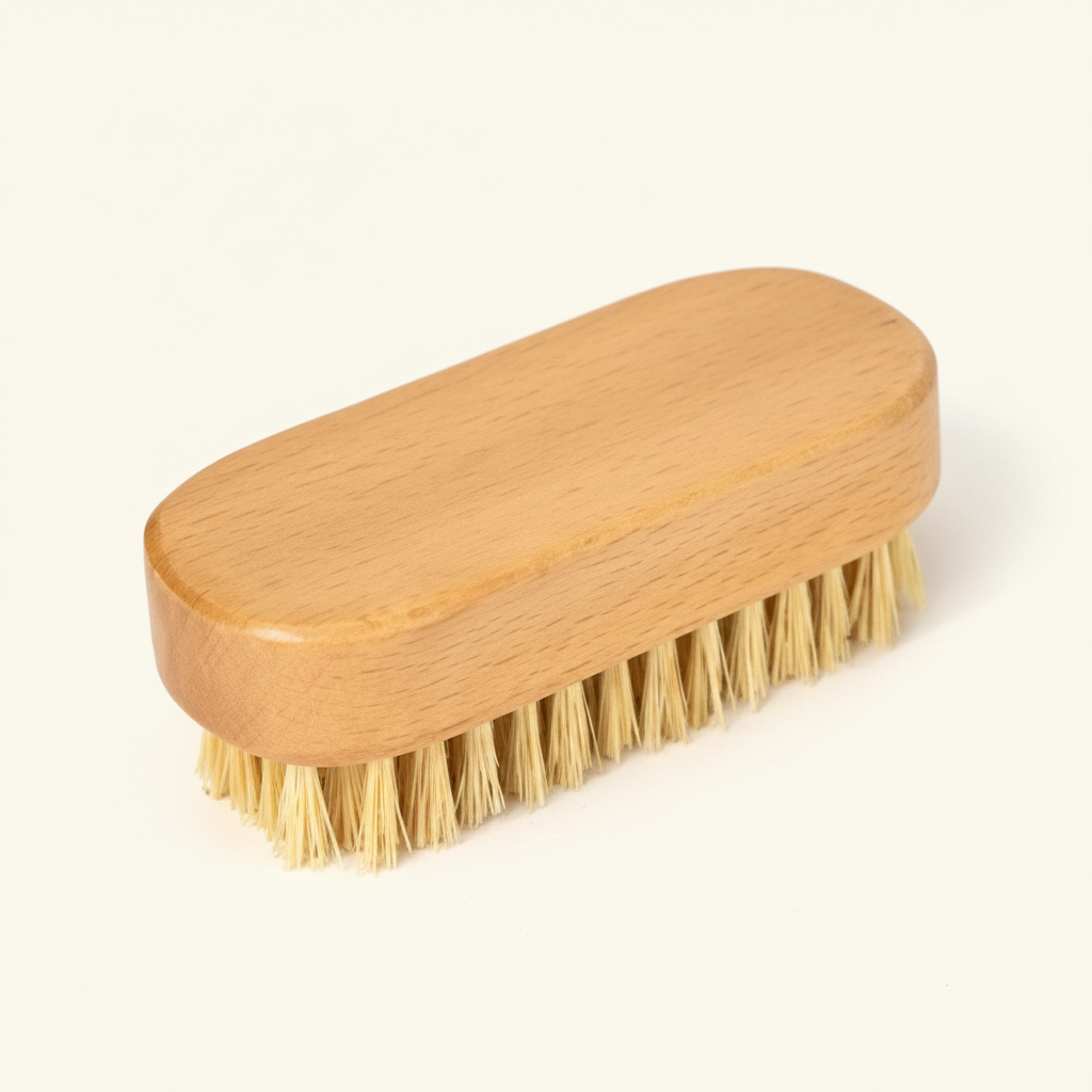 Botanics natural bristle nail brush - British product