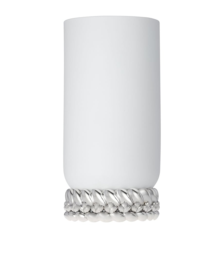 Christofle Porcelain Babylone Vase (31cm)