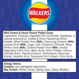 Walkers Less Salt Mild Cheese & Onion Multipack Crisps   6 per pack GOODS M&S   
