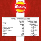 Walkers Less Salt Lightly Salted Multipack Crisps   6 per pack GOODS M&S   