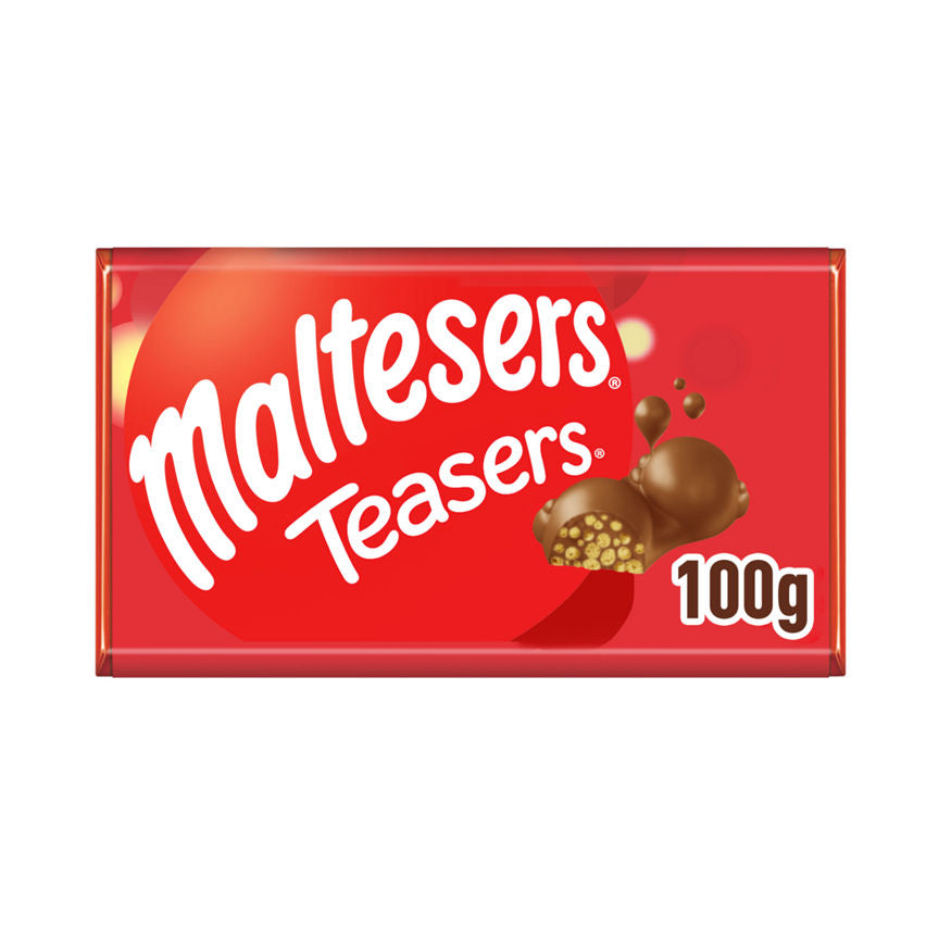 Maltesers Teasers Milk Chocolate & Honeycomb Block Bar - McGrocer