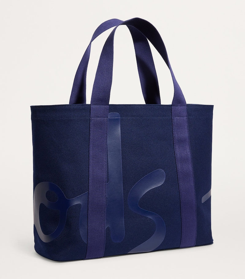 Harrods Medium Cotton Logo Tote Bag