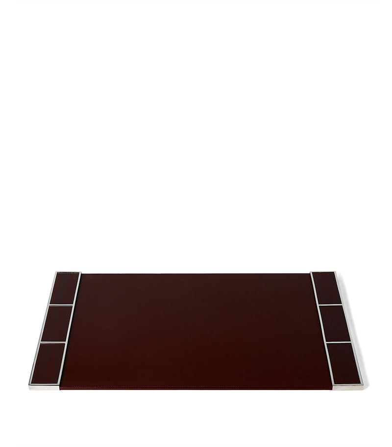 Ralph Lauren Home Wood Veneer Hilding Desk Blotter