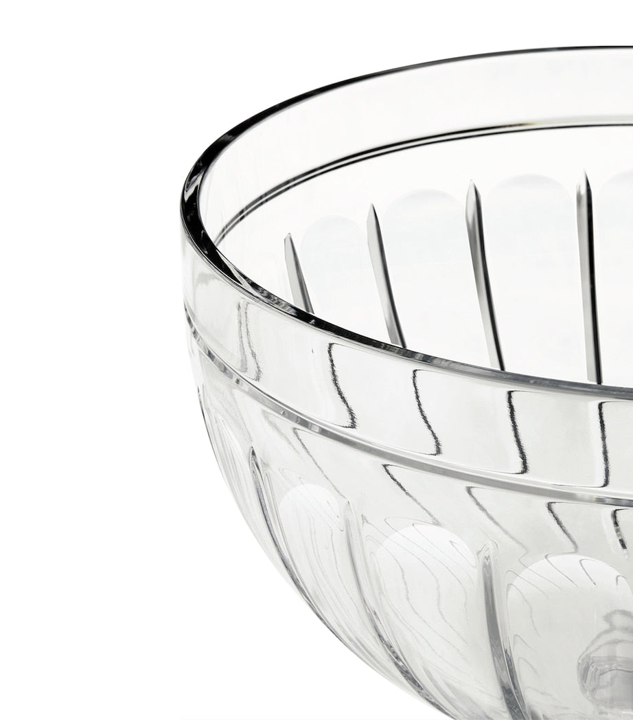 Ralph Lauren crystal glass Coraline centrepiece bowl 35cm, imported from the UK