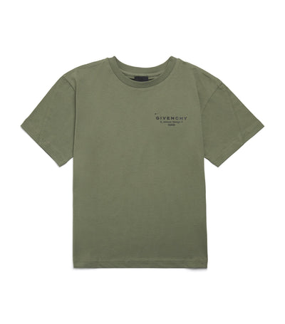 Givenchy Kids Cotton Logo T-Shirt (4-12 Years)