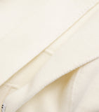100% Cashmere Long Sleeve Stole with Panelling and Scalloped Edges