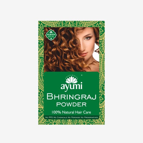 Ayumi bhringraj powder hair treatment 100g - British product