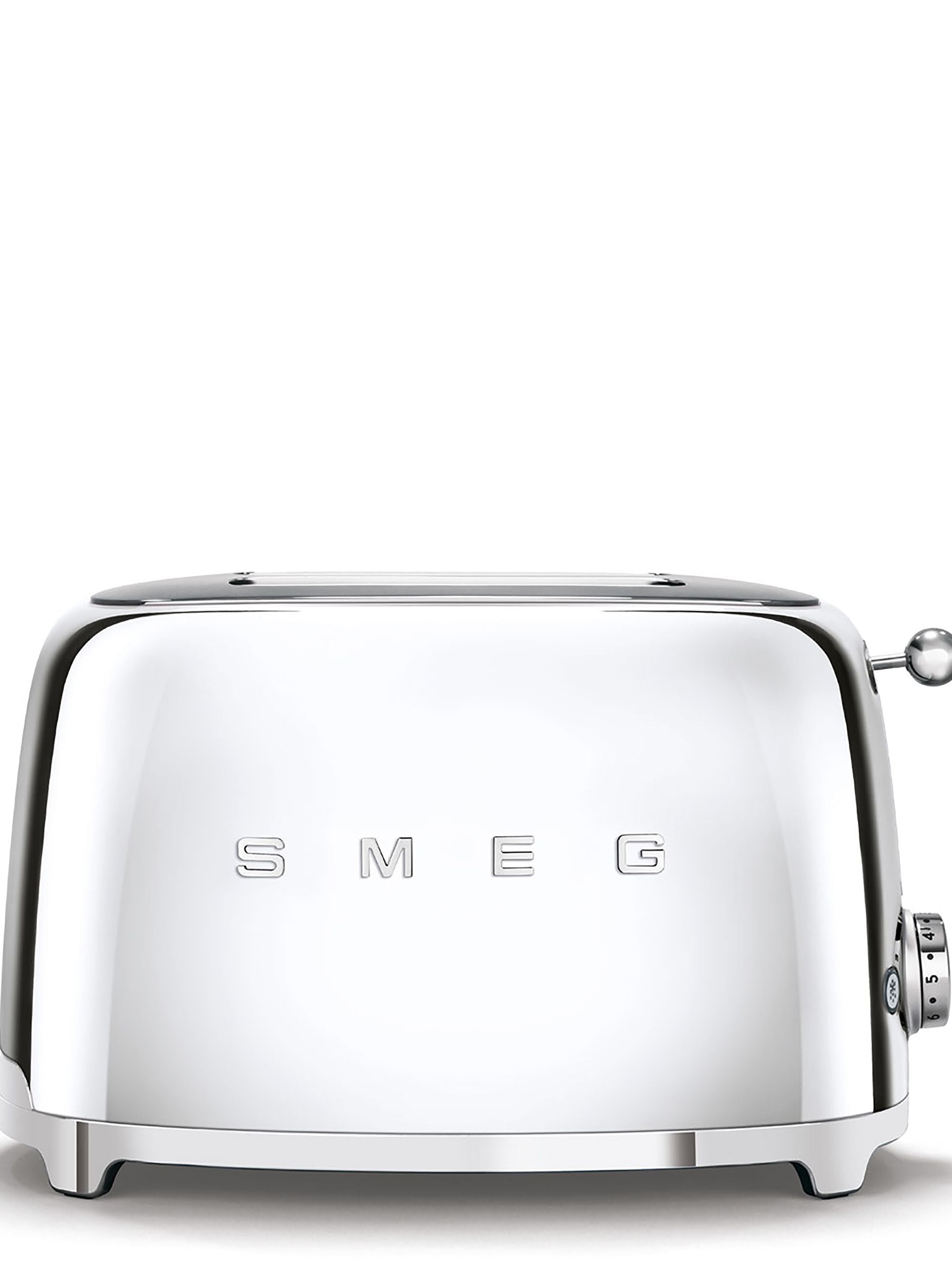 Smeg Silver (Metal) 2 slice toaster (British brand)