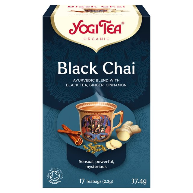 Yogi Tea Black Chai Organic   17 per pack GOODS M&S   