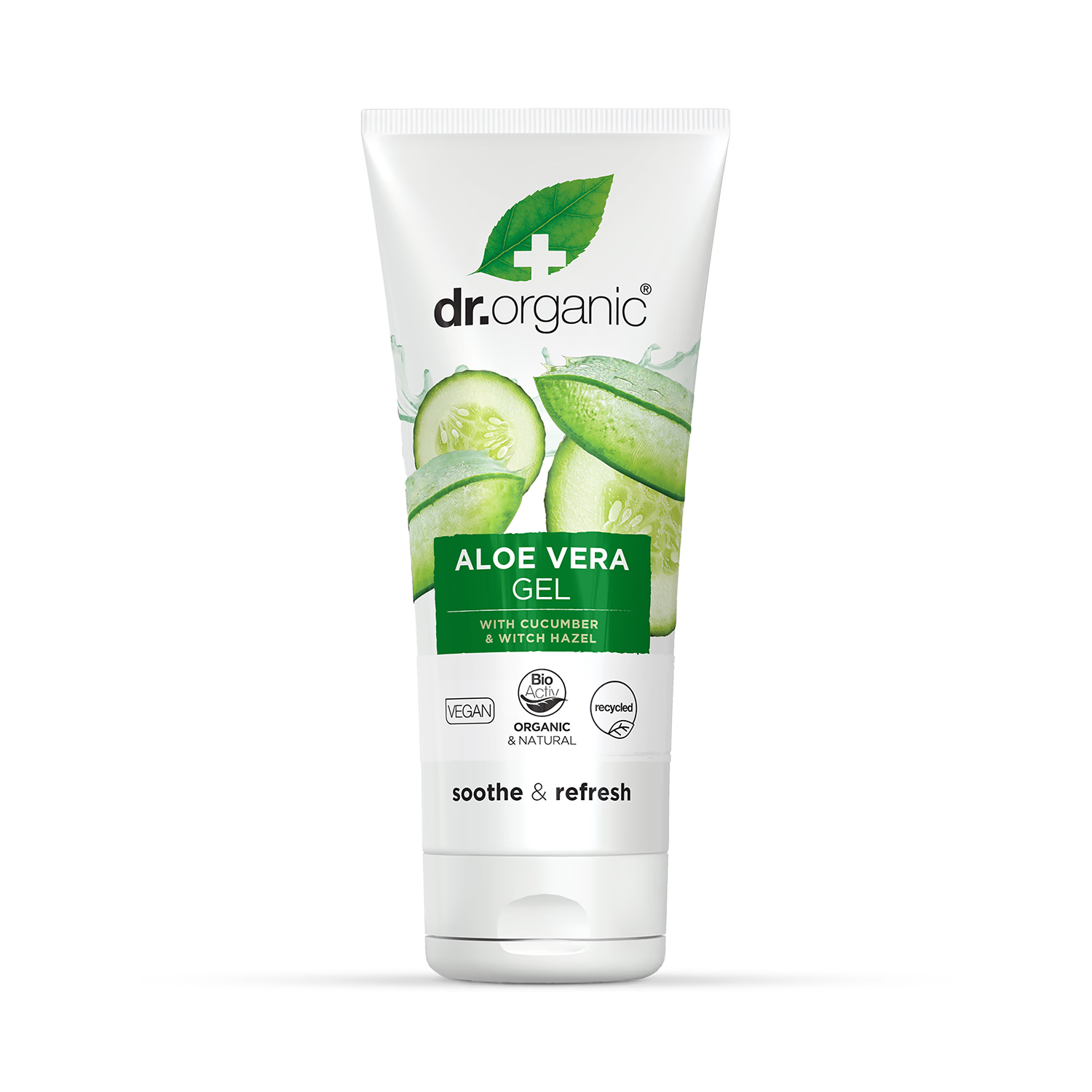 Dr Organic Aloe Vera Gel with Cucumber 200ml - British product