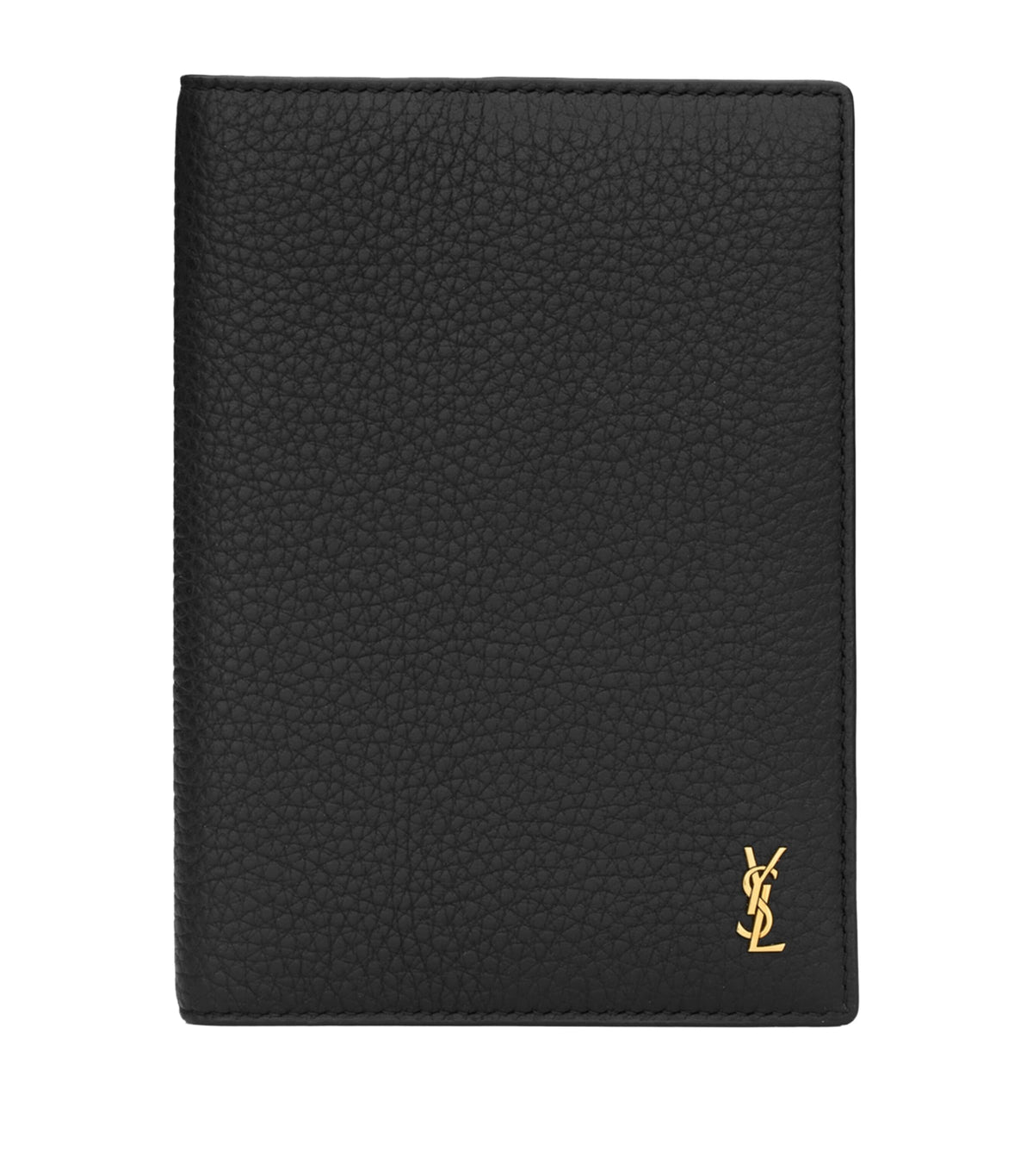 Saint Laurent leather monogram passport holder (British brand)