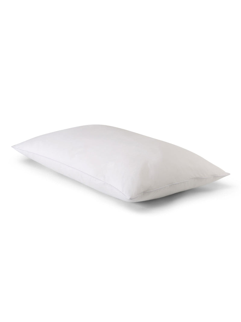Spundown medium firm white pillow 74cm x 48cm - British product