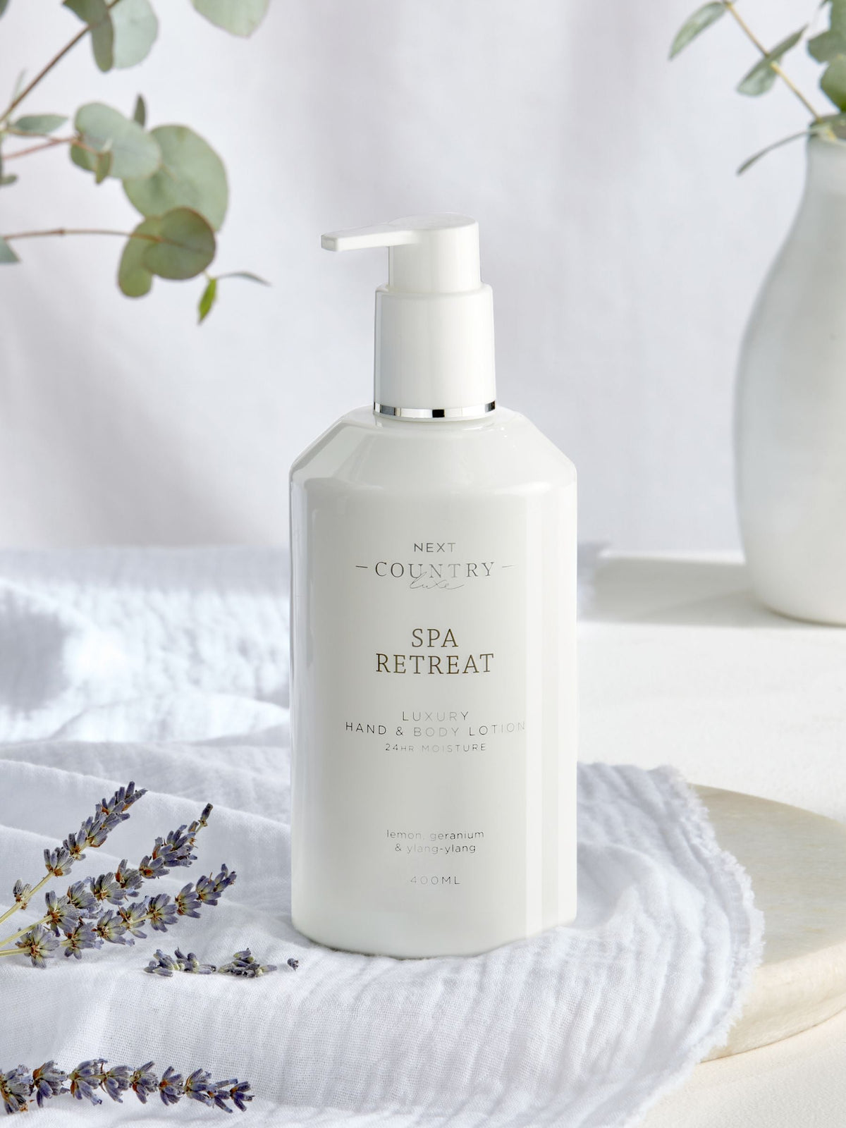 Country Luxe Spa Retreat Lavender and Geranium Body Lotion
