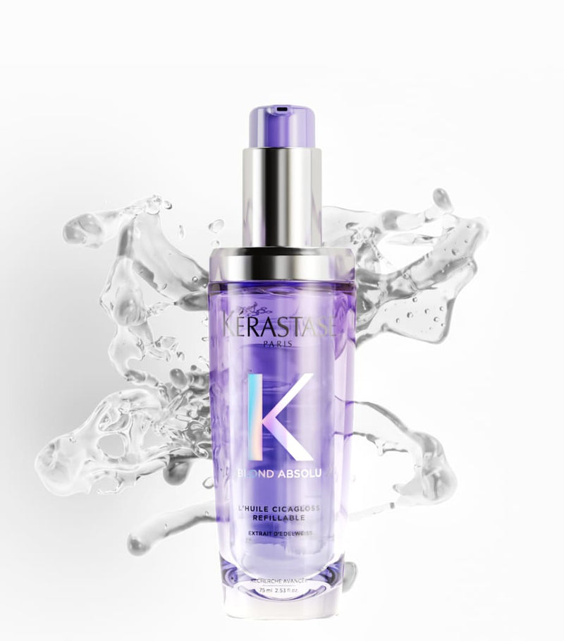 Kerastase Refillable Blond Absolu Cicagloss Hair Oil (75ml)