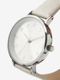 Simple Strap Watch Metallic Finish Classic 3cm (British brand)