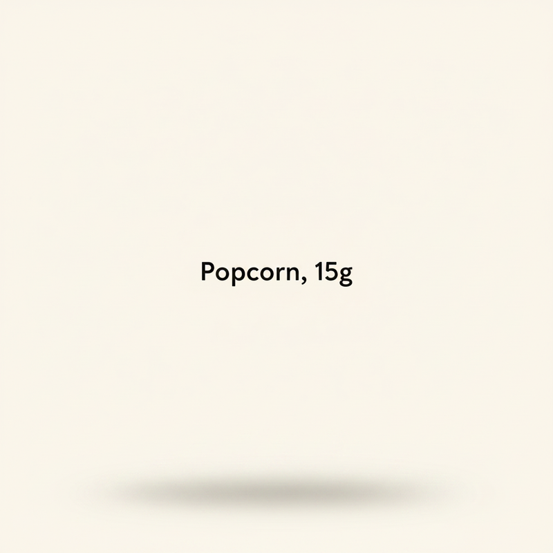 Holland Barrett Barely Salted Popcorn 8x 15g